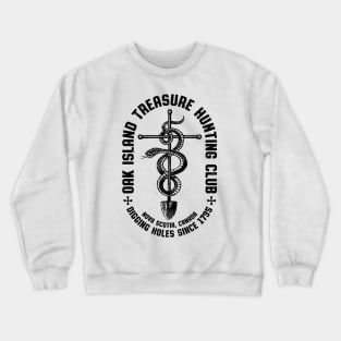 Oak Island Treasure Hunter Templar Club  Gift Crewneck Sweatshirt